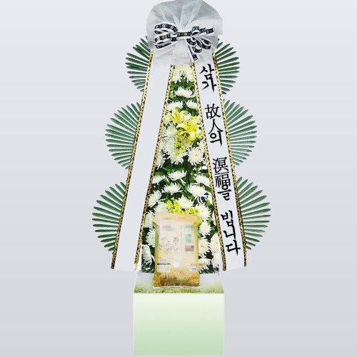 대구 근조 쌀화환 10kg — 대구꽃배달